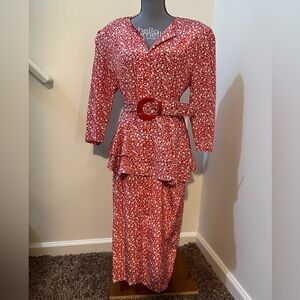 Vintage Exposé California dress